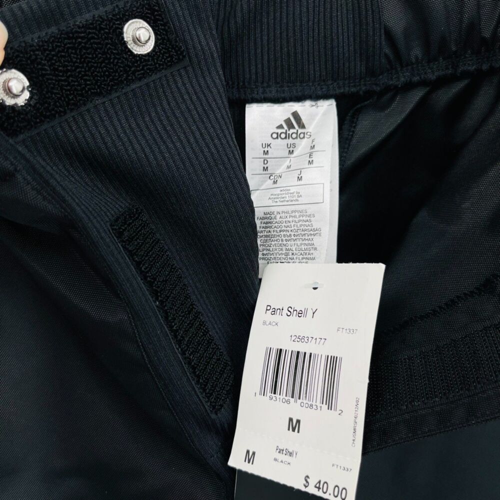 NWT Adidas Hockey Shell Pants Youth Medium Black FT1337, Sports Hockey - Picture 6 of 6